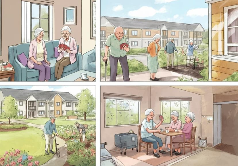 2 Bedroom Senior Living