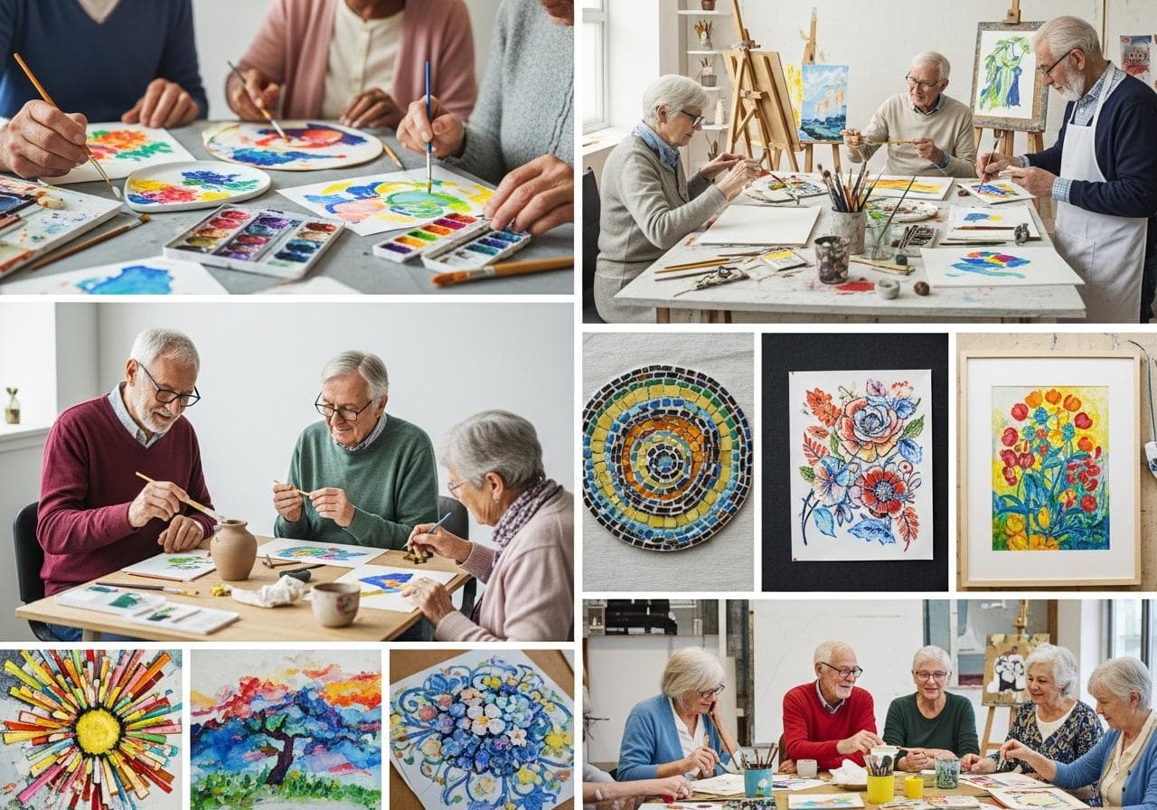 Senior Art Activities