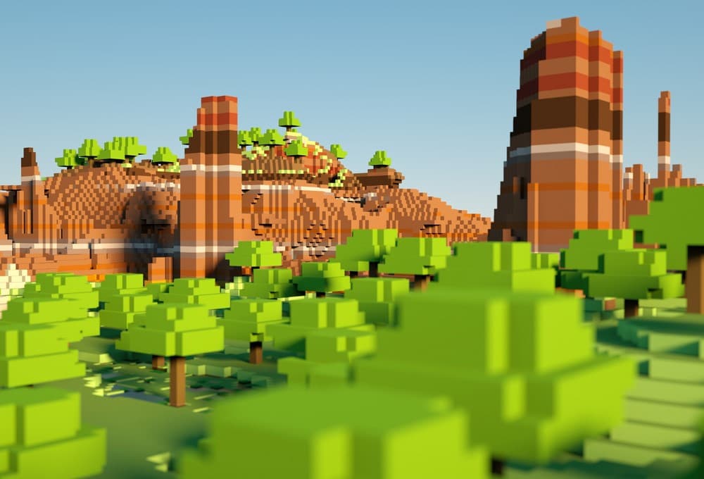 Popular video game Minecraft