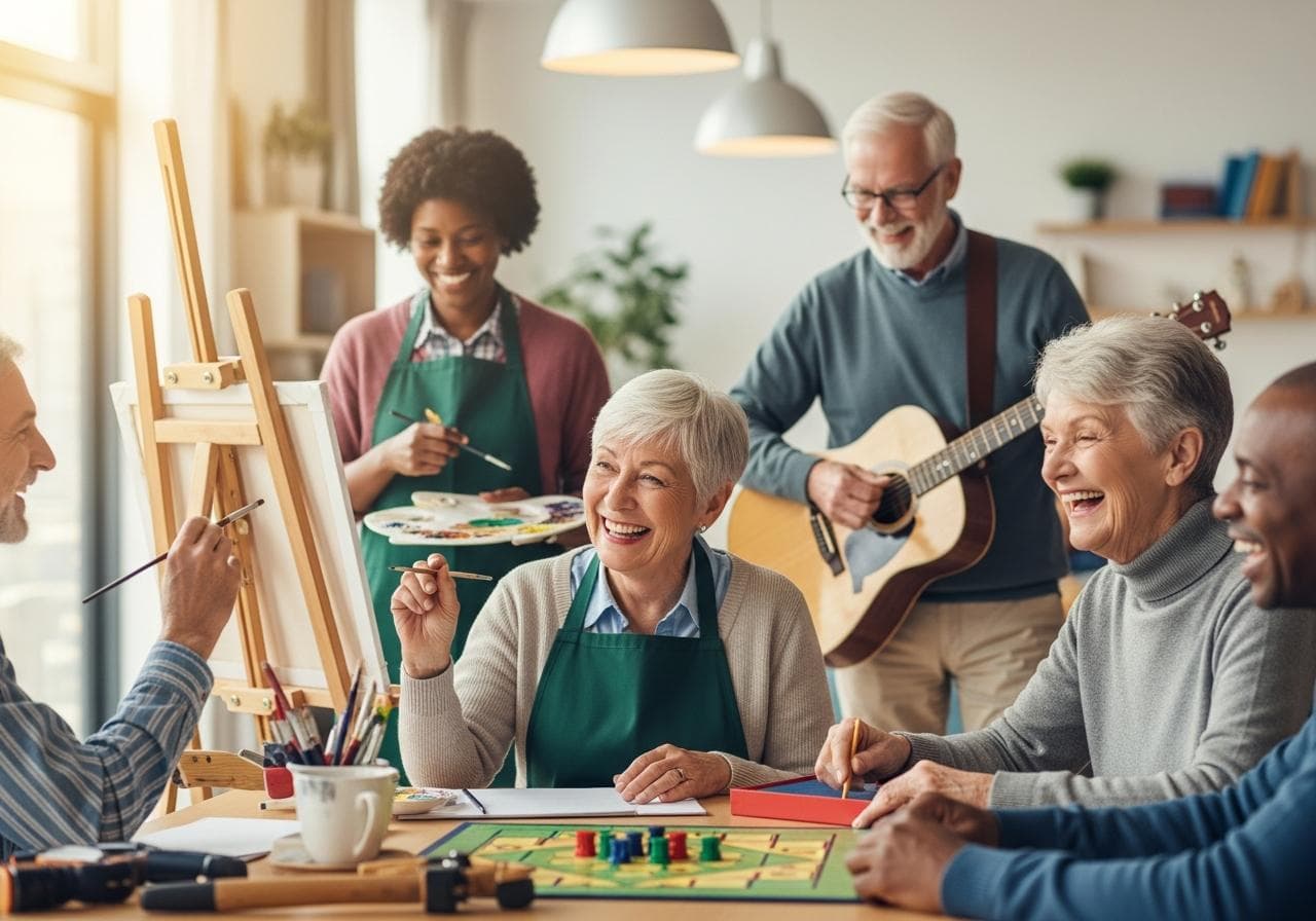 Senior Hobby Engagement